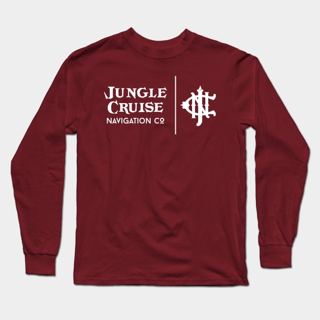 Jungle Cruise - White Long Sleeve T-Shirt by MadAboutDisney1